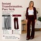 ✨ Retro Meets Comfort | Women’s Velvet Drawstring Flare Pants✨𝘉𝘶𝘺 𝘢𝘯𝘺 2 𝘢𝘯𝘥 𝘨𝘦𝘵 𝘢𝘯 𝘦𝘹𝘵𝘳𝘢 8% 𝘥𝘪𝘴𝘤𝘰𝘶𝘯𝘵