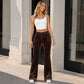 ✨ Retro Meets Comfort | Women’s Velvet Drawstring Flare Pants✨𝘉𝘶𝘺 𝘢𝘯𝘺 2 𝘢𝘯𝘥 𝘨𝘦𝘵 𝘢𝘯 𝘦𝘹𝘵𝘳𝘢 8% 𝘥𝘪𝘴𝘤𝘰𝘶𝘯𝘵