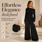 👗✨Women's Off-Shoulder Wide-Leg Jumpsuit