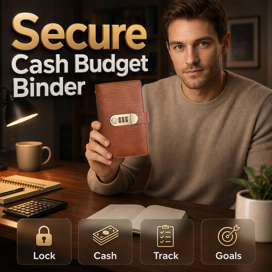💵Savings Notebook with Combination Lock📓