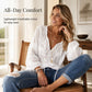 ⌛Limited-Time Offer-Women's Lace Long Sleeve V-Neck Top