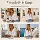 ⌛Limited-Time Offer-Women's Lace Long Sleeve V-Neck Top