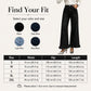 ⌛Limited-Time Offer-Women's Chic Ruffled Hem Straight Leg Jeans