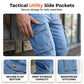 👖 LIMITED-TIME 50% OFF! ✨Men's Skinny Fit Stretch Cargo Jeans