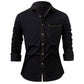 👔 ✨Men's Casual Long Sleeve Denim Shirt