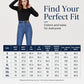 🔥Hot Sale 50% OFF!!⚡50K+ SOLD!❄️Women's High Elastic Waist Flare Jeans