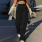 👖 More Pockets, Easy Movement | Women's High-Waist Straight-Leg Cargo Pants