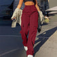 👖 More Pockets, Easy Movement | Women's High-Waist Straight-Leg Cargo Pants