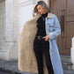 ❄️ Premium Denim Warmth | Women's Warm-Lined Long Denim Coat ⚡ Free Shipping