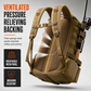 ⌛Limited-Time Offer-Men's Outdoor Fishing Backpack Large Capacity Multi-functional Travel Bag with Rod Holder Lure Tackle Bag