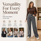 Hot Sale 50% OFF💖Women's Warm-Lined Wide-Leg Jeans