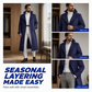 Men's Elegant Refined Warmth Overcoat