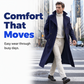 Men's Elegant Refined Warmth Overcoat