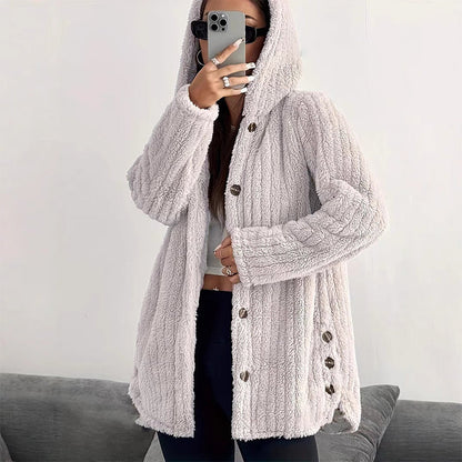 ⏳ Limited Time 60% Off!❄️Women's Loose-Fit Hooded Plush Jacket✨𝘉𝘶𝘺 𝘢𝘯𝘺 2 𝘢𝘯𝘥 𝘨𝘦𝘵 𝘢𝘯 𝘦𝘹𝘵𝘳𝘢 8% 𝘥𝘪𝘴𝘤𝘰𝘶𝘯𝘵