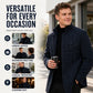 Men's Slim-Fit Mandarin Collar Blazer