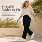 👖 Flattering Drape, All-Day Ease | Women's Ribbed Drawstring Wide-Leg Pants