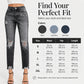 Hot Sale 50% OFF💖Women's Retro Distressed Ripped Jeans