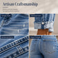 👖 Vintage Distressing, Flattering Straight Fit | Women's High-Rise Jeans ⚡ Free Shipping