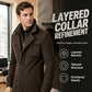 🔥 3,000 sold out in just 2 days –Men's Classic Mid-Length Slim Fit Overcoat