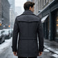 🔥 3,000 sold out in just 2 days –Men's Classic Mid-Length Slim Fit Overcoat