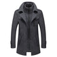🔥 3,000 sold out in just 2 days –Men's Classic Mid-Length Slim Fit Overcoat