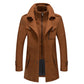 🔥 3,000 sold out in just 2 days –Men's Classic Mid-Length Slim Fit Overcoat