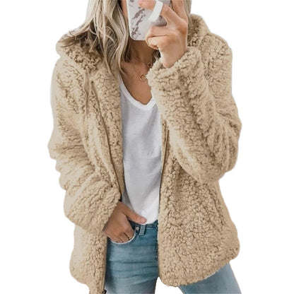 Hot Sale 50% OFF🔥 Women’s Cosy Hooded Zip Fleece Jacket – Soft, Warm & Perfect for Everyday Life🧥