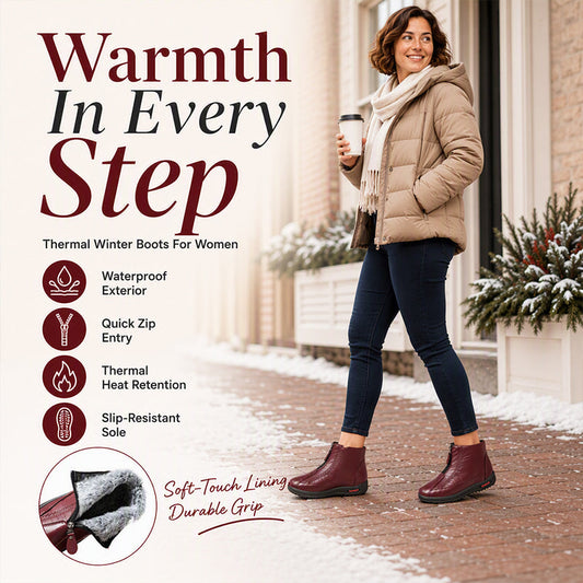 🌸Hot Sale 50% OFF💖Women's Non-Slip Winter Warm Boots