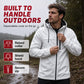 🧥 Clean Lines, Weather-Ready Coverage | Men's Lightweight Hooded Jacket