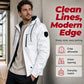 🧥 Clean Lines, Weather-Ready Coverage | Men's Lightweight Hooded Jacket