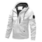 🧥 Clean Lines, Weather-Ready Coverage | Men's Lightweight Hooded Jacket