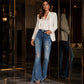 👖 💎 Women’s High-Waisted Distressed Flare Jeans✨𝘉𝘶𝘺 𝘢𝘯𝘺 2 𝘢𝘯𝘥 𝘨𝘦𝘵 𝘢𝘯 𝘦𝘹𝘵𝘳𝘢 8% 𝘥𝘪𝘴𝘤𝘰𝘶𝘯𝘵