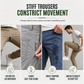 Men's Casual Cargo Pants with Multi Pockets and Drawstring