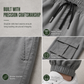 Men's Casual Cargo Pants with Multi Pockets and Drawstring