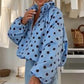 ✨⚪ Women's Casual Polka Dot Zipper Jacket