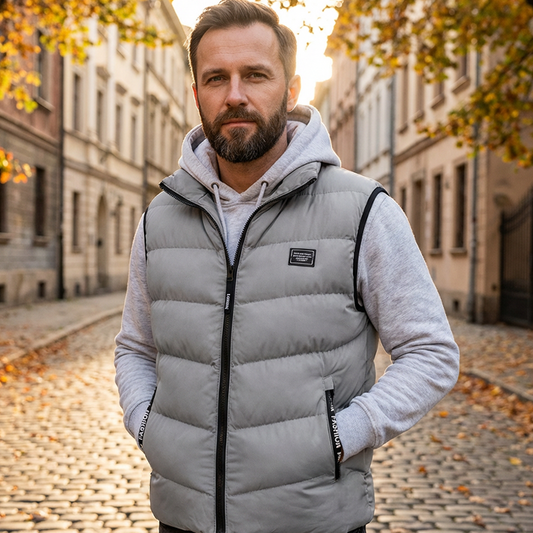 Hot Sale 50% OFF🔥Men's Padded Stand Collar Vest
