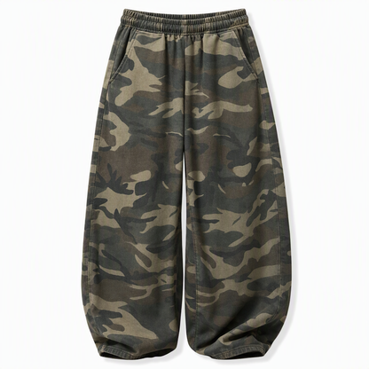 👖 Vintage Wash, Relaxed Wide-Leg Fit | Women's Oversized Sweatpants