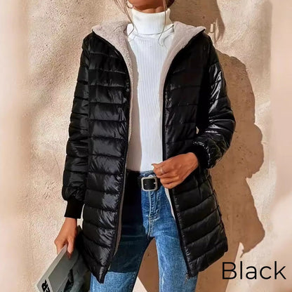 👚✨Women's Quilted Hooded Warm Winter Coat with Zipper✨𝘉𝘶𝘺 𝘢𝘯𝘺 2 𝘢𝘯𝘥 𝘨𝘦𝘵 𝘢𝘯 𝘦𝘹𝘵𝘳𝘢 8% 𝘥𝘪𝘴𝘤𝘰𝘶𝘯𝘵