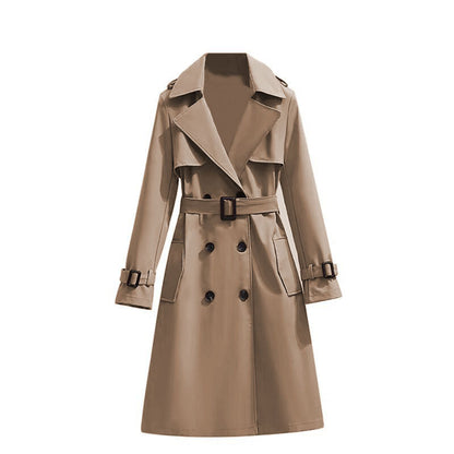 🧥 Smooth Drape, Polished Silhouette | Women's Mid-Length Trench Coat ✨𝘉𝘶𝘺 𝘢𝘯𝘺 2 𝘢𝘯𝘥 𝘨𝘦𝘵 𝘢𝘯 𝘦𝘹𝘵𝘳𝘢 8% 𝘥𝘪𝘴𝘤𝘰𝘶𝘯𝘵