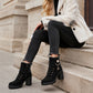 Women's Thick Warm Chunky Heel Boots