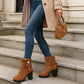 Women's Thick Warm Chunky Heel Boots