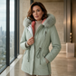 ❄️Hot Sale 50% OFF🔥Women's Winter Mid-Length Plush-Lined Jacket