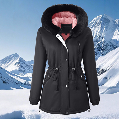 ❄️Hot Sale 50% OFF🔥Women's Winter Mid-Length Plush-Lined Jacket