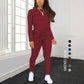 🌈 ✨ Women's Long Sleeve Top & Pants 2-Piece Set