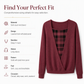 🏁  Women's Layered Look Plaid Knit Top✨𝘉𝘶𝘺 𝘢𝘯𝘺 2 𝘢𝘯𝘥 𝘨𝘦𝘵 𝘢𝘯 𝘦𝘹𝘵𝘳𝘢 8% 𝘥𝘪𝘴𝘤𝘰𝘶𝘯𝘵