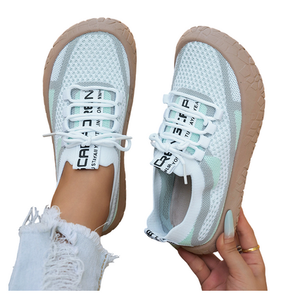 👟 Breathable Knit, Cushioned Steps | Women's Lightweight Walking Sneakers