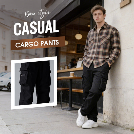 Hot Sale 50% OFF🔥Men's Casual Cargo Pants with Multi-Pockets