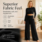 Women's Ribbed Crop Top & Wide-Leg Pants Set✨𝘉𝘶𝘺 𝘢𝘯𝘺 2 𝘢𝘯𝘥 𝘨𝘦𝘵 𝘢𝘯 𝘦𝘹𝘵𝘳𝘢 8% 𝘥𝘪𝘴𝘤𝘰𝘶𝘯𝘵