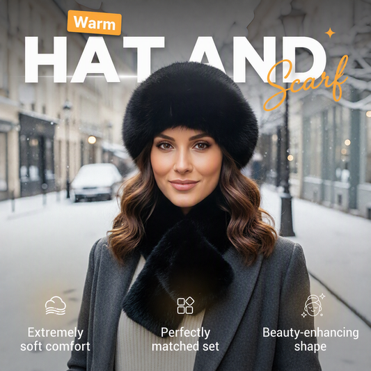 Winter Plush Thickened Scarf and Hat Warm Set✨𝘉𝘶𝘺 𝘢𝘯𝘺 2 𝘢𝘯𝘥 𝘨𝘦𝘵 𝘢𝘯 𝘦𝘹𝘵𝘳𝘢 8% 𝘥𝘪𝘴𝘤𝘰𝘶𝘯𝘵