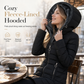 Hot Sale 50% OFF💖Women's Mid-Length Fleece Lined Hooded Coat